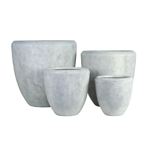 Kremowa donica PTMD Dashima