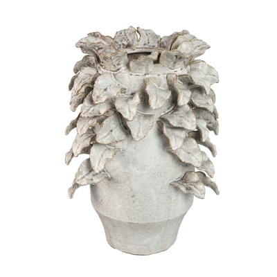 Beżowy wazon PTMD Varda