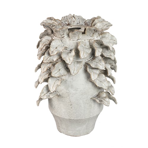 Beżowy wazon PTMD Varda