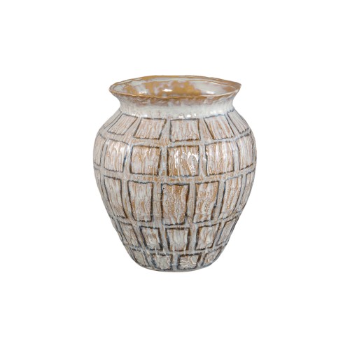 Beżowy wazon PTMD Emylee